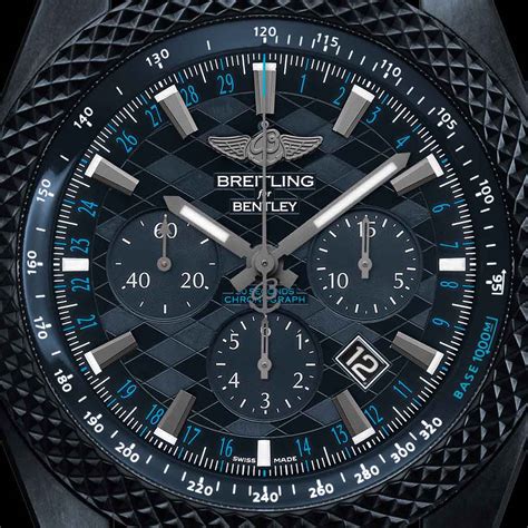 breitling bentley gt dark sapphire size|breitling bentley chronograph.